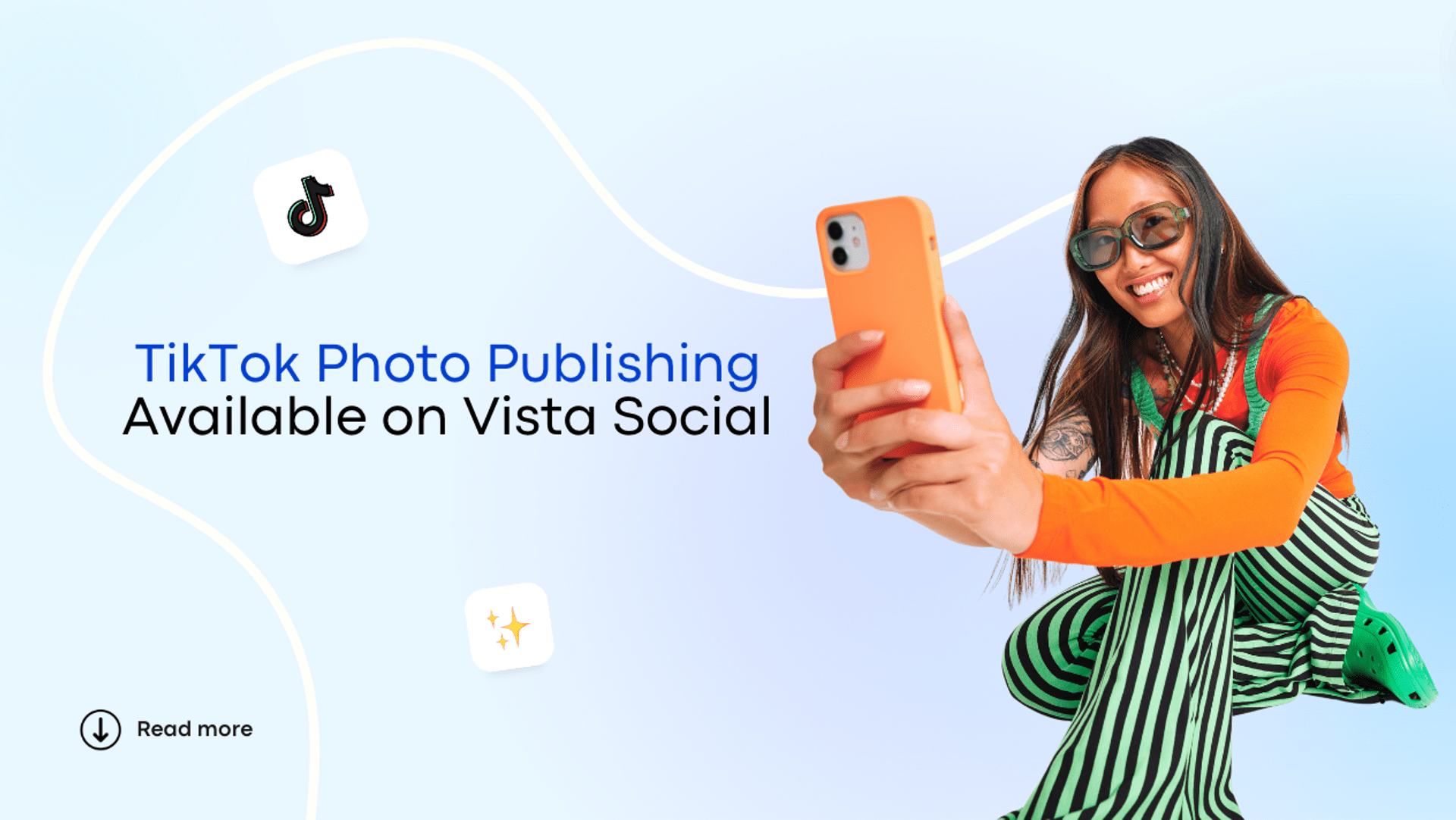 Publish TikTok Photos with Vista Social