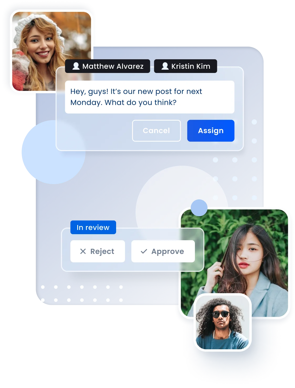 Collaborate on content with your team
