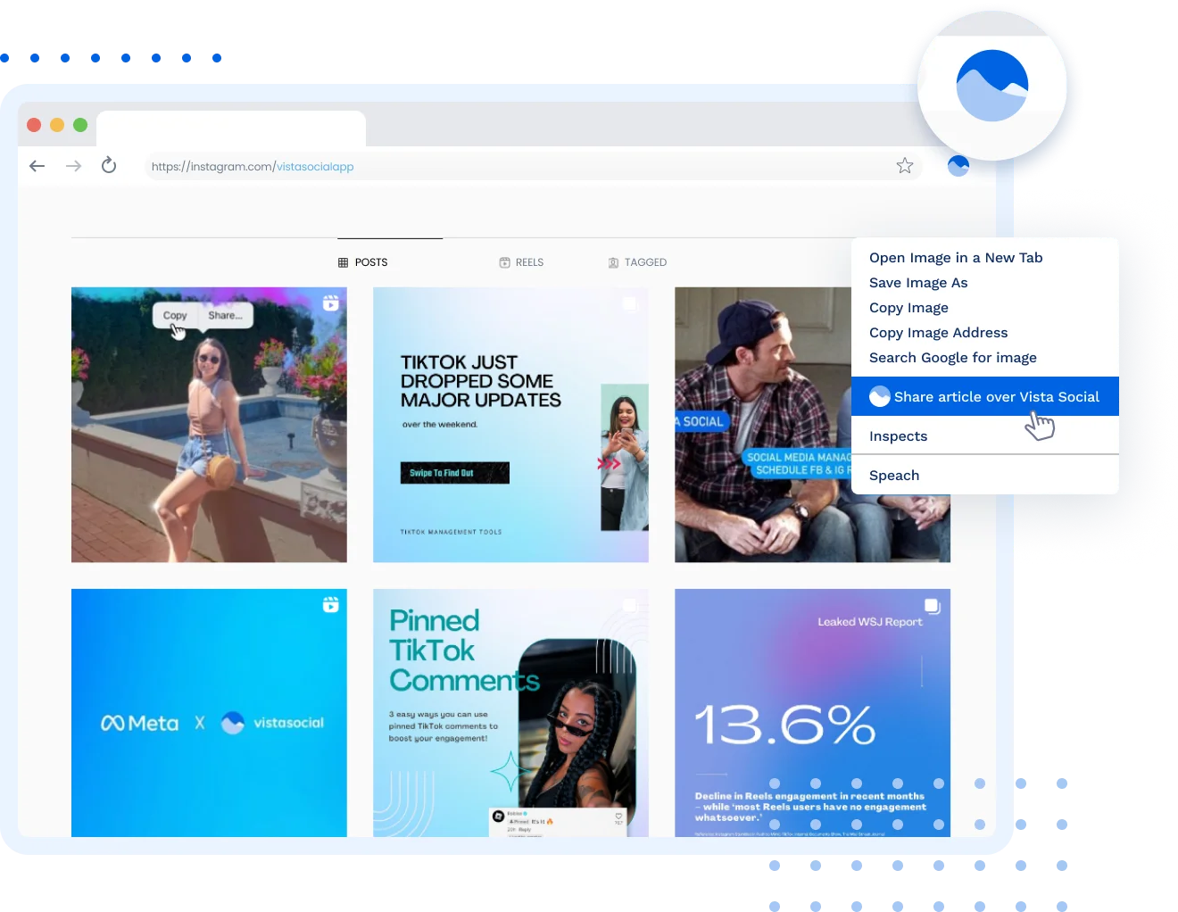Install the Chrome or Firefox extension!