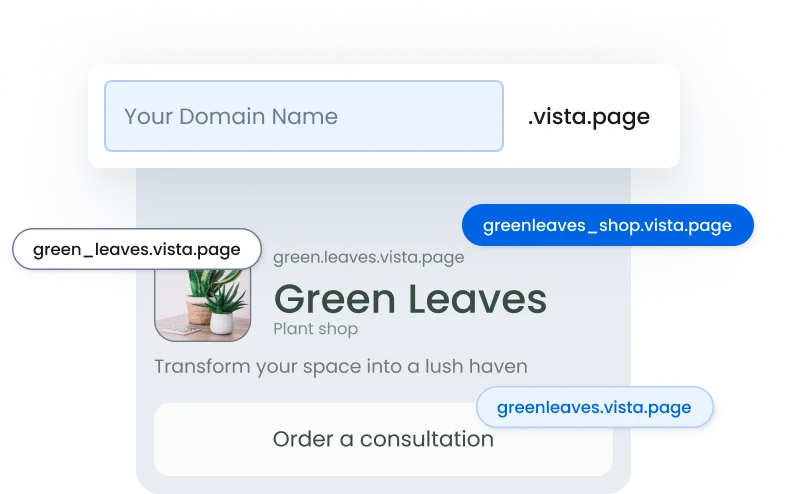 A URL that shows off your brand